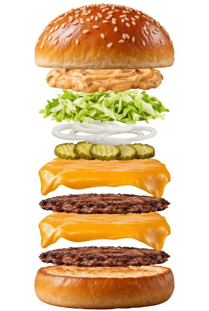 Vue assemblée de Big King Burger King