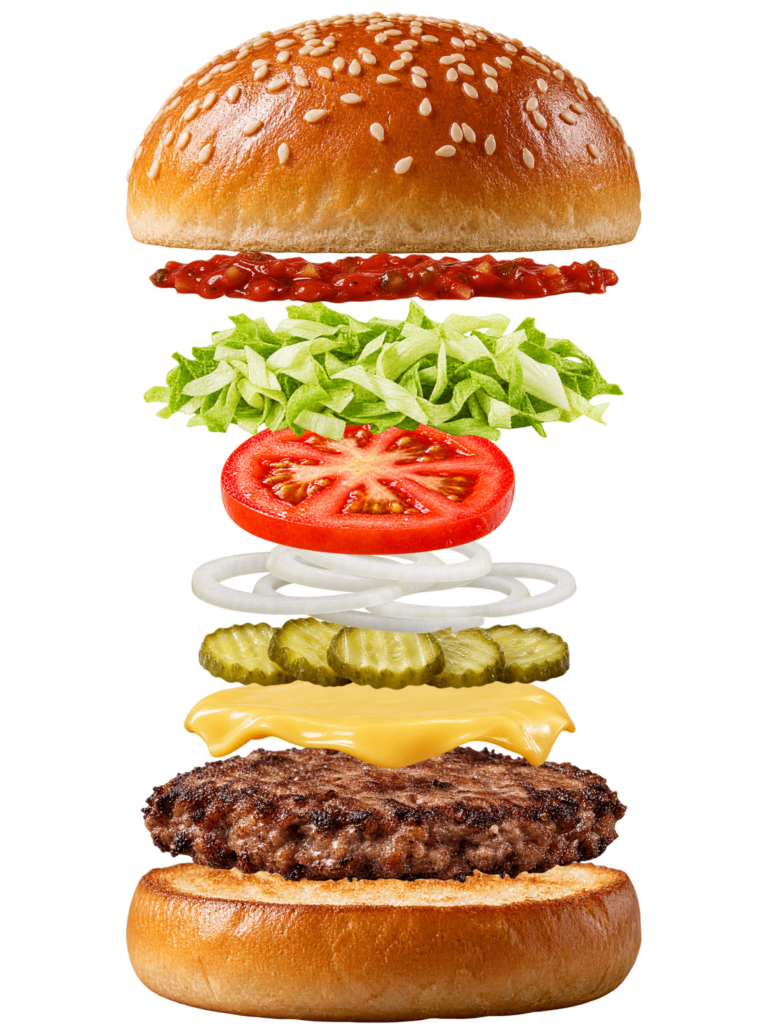 Vue assemblée de Famous Star with Cheese Carl’s Jr.