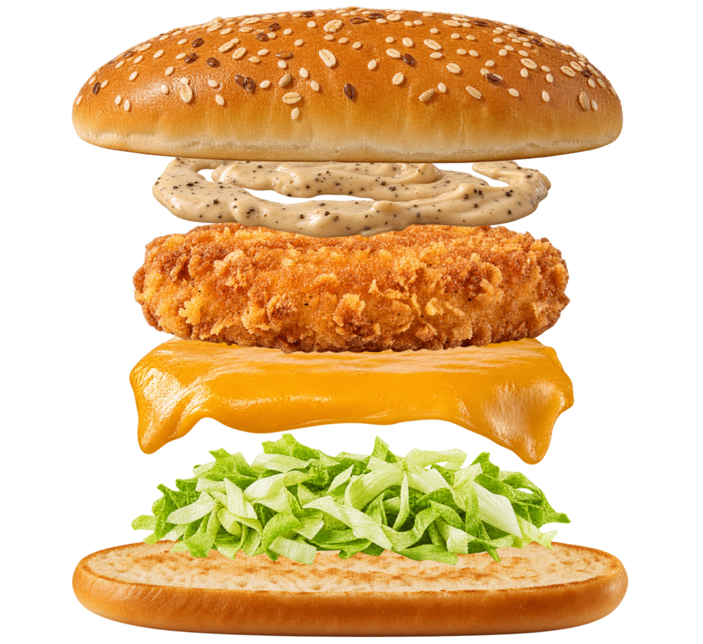 Vue assemblée de Long Chicken Quick