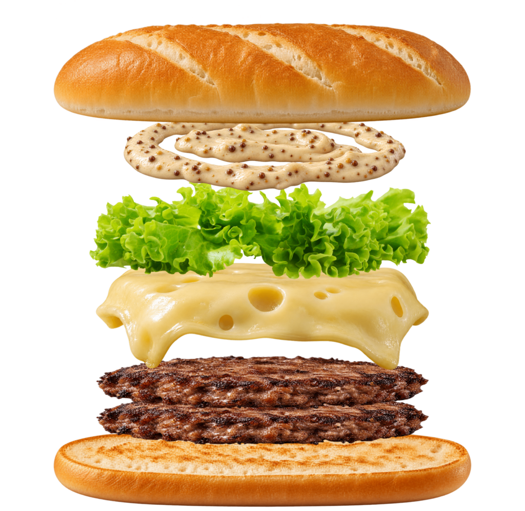 Vue assemblée de McBaguette McDonald’s