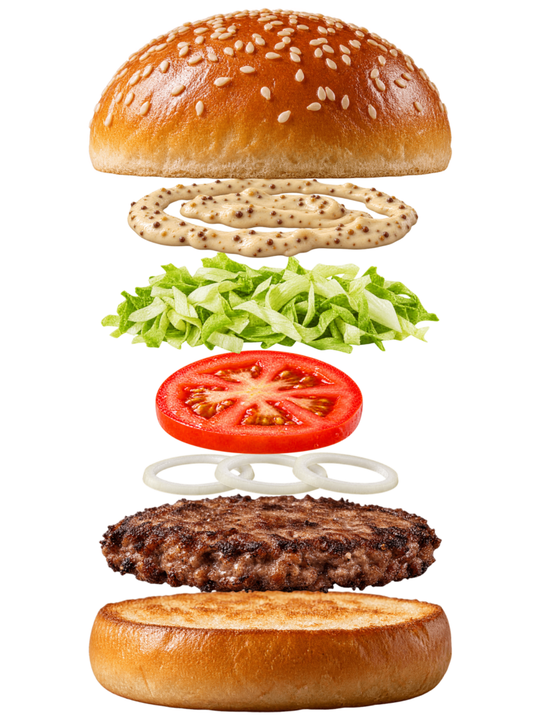 Vue assemblée de Royal Deluxe McDonald’s